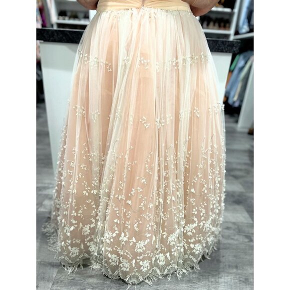 Soucy for Lara Helene Blush Formal Strapless Ball Gown $995 - Picture 10 of 12